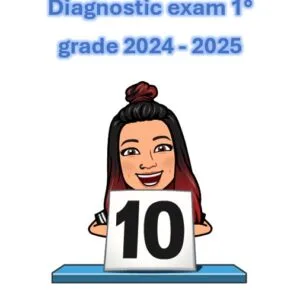 Examen de diagnóstico 1° grado de Secundaria Ciclo 2024 2025 - Inglés