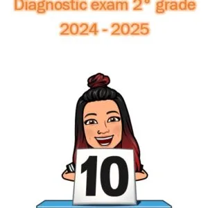 Examen de diagnóstico 2° grado de Secundaria Ciclo 2024 2025 - Inglés