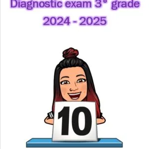 Examen de diagnóstico de 3° grado de Secundaria Ciclo 2024 2025 - Inglés