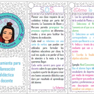 Herramienta para planeación de clase Pocket