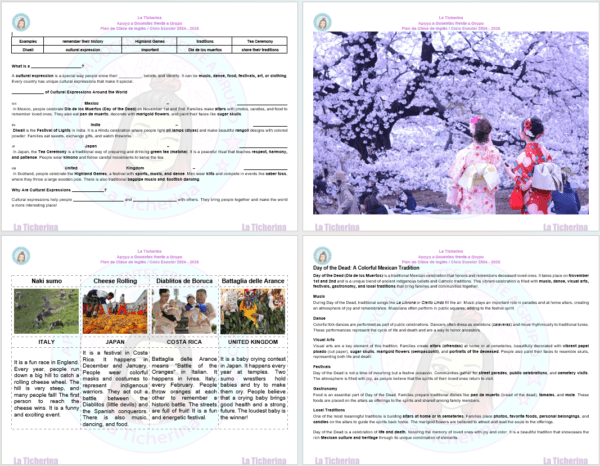 Planeación Inglés ABRIL Contenido 9 / 3° de Secundaria Ciclo 2024 - 2025 - Imagen 3
