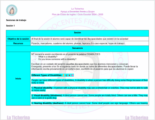 Planeación Inglés JUNIO Contenido 13 y 14 / 1° de Secundaria Ciclo 2024 - 2025 - Imagen 3