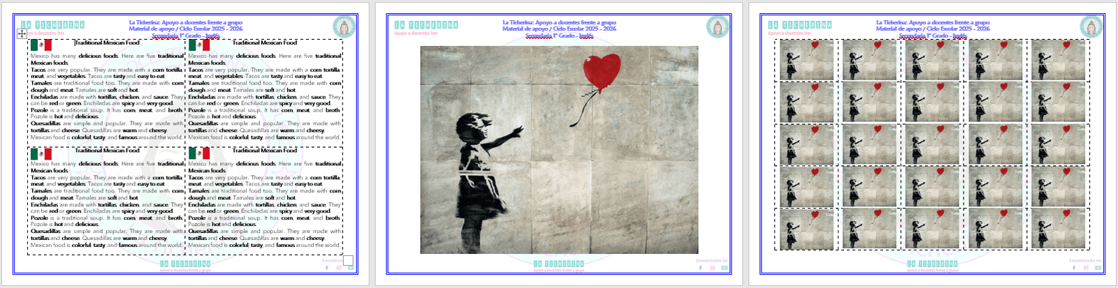 Planeación Inglés Contenido 7 / Manifestaciones artísticas y culturales / 1° de Secundaria Ciclo 2025 - 2026 - Imagen 3